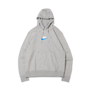 Nike Club French Terry Pullover Hoodie Dark Grey Heather - Asia