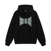 Stussy Champion Pigment Dyed Hoodie Black
