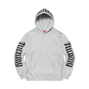 Supreme Ambigram Hooded Sweatshirt Heather Grey - 22SS