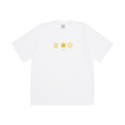 STU Sun Printing Beads T-shirt White
