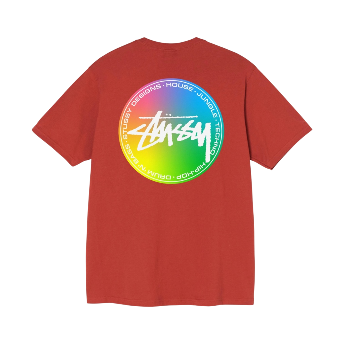 1904707 Stussy Dot Mix T-Shirt Brick