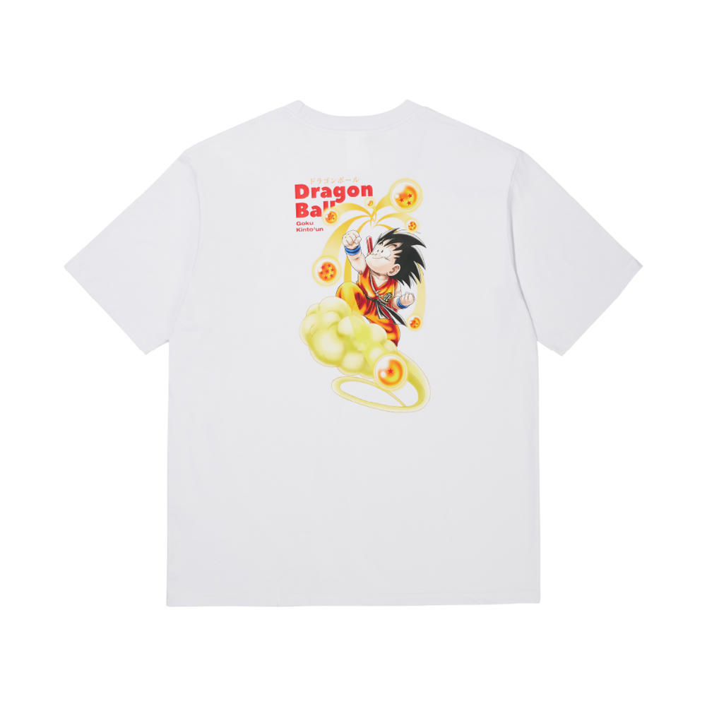 드래곤볼 그래픽 티셔츠 Vol.1 근두운 화이트(DB Graphic T-shirt VOL.1 Cloud White)