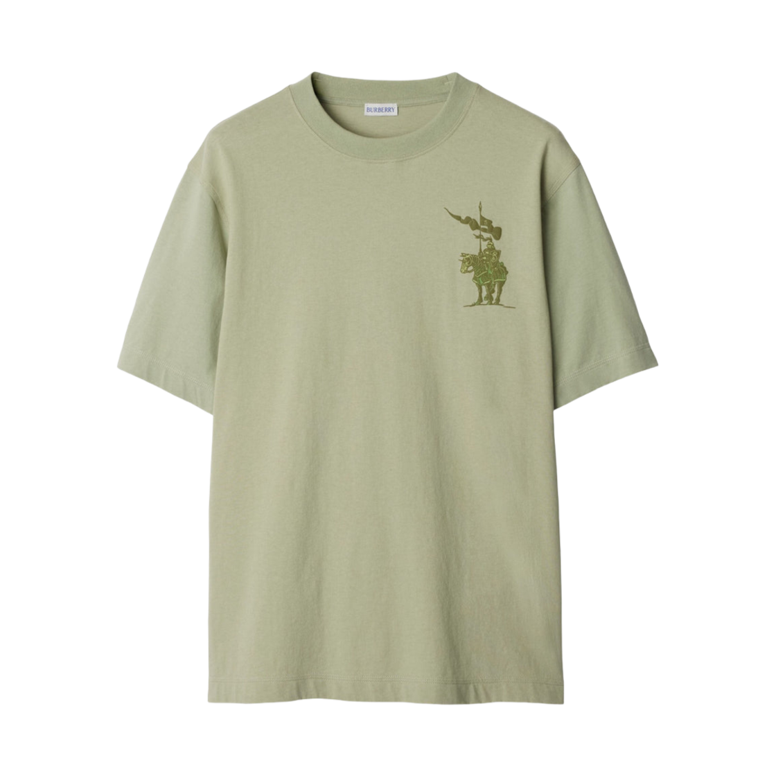 8102450 Burberry EKD Cotton T-Shirt Green
