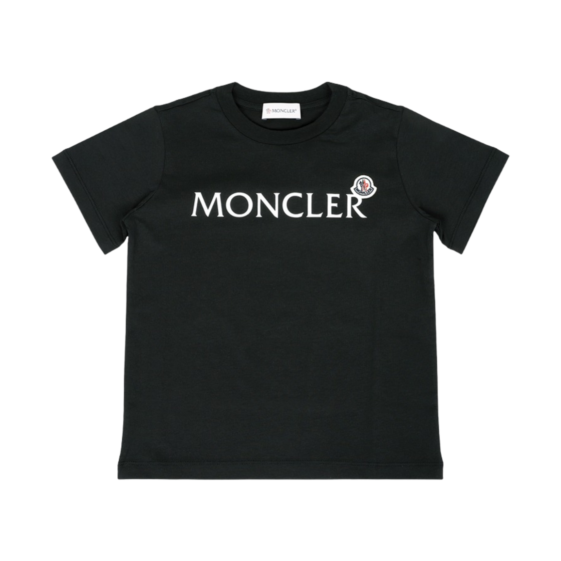 K1-954-8C00015-89AFV-999 (Kids) Moncler Short Sleeve T-Shirt Black - 25SS