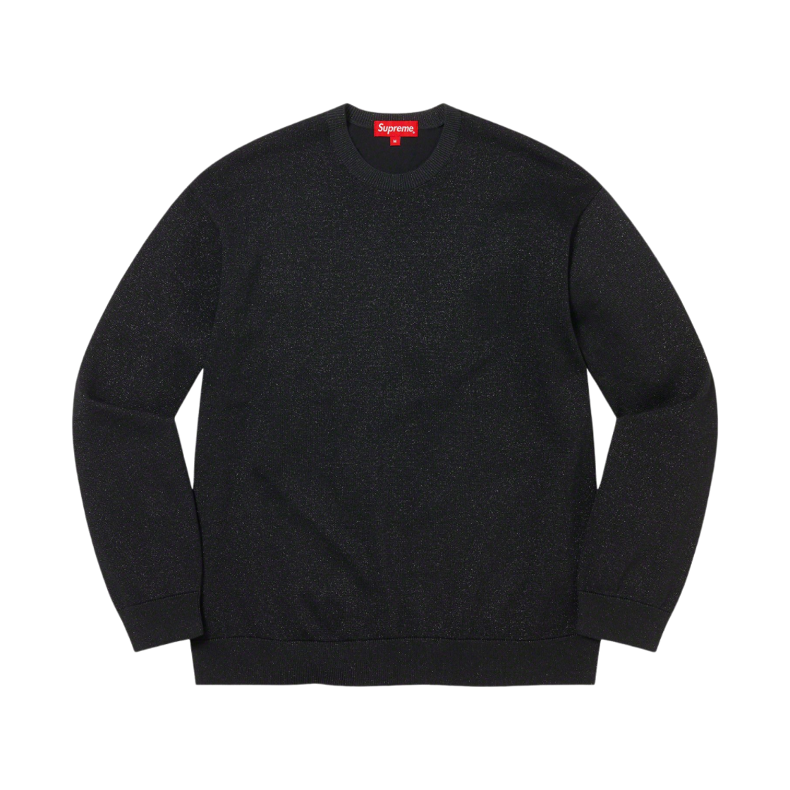 슈프림 메탈릭 롱슬리브 탑 블랙 - 23SS(Supreme Metallic L/S Top Black - 23SS) - 1