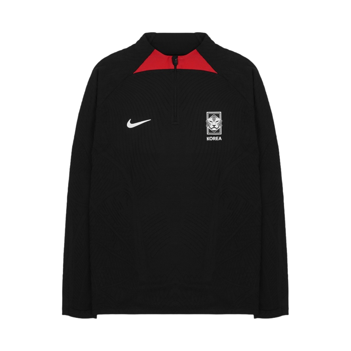 나이키 코리아 스트라이크 엘리트 드라이핏 ADV 드릴 탑 블랙 - 아시아(Nike Korea Strike Elite Dri-Fit ADV Drill Top Black - Asia)