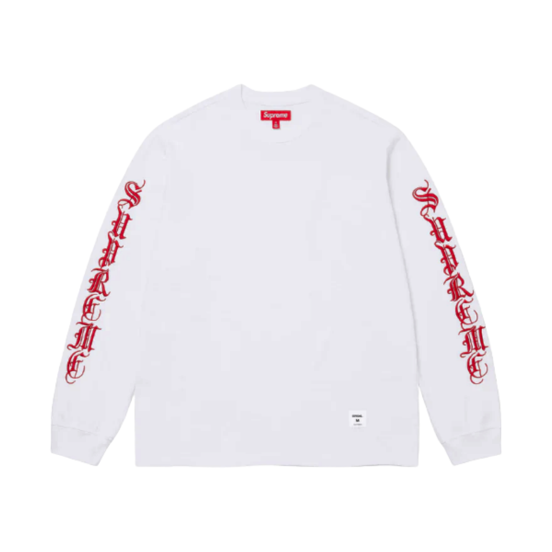 トップス 24aw Supreme Old English L/S Top Magenta Supreme Old