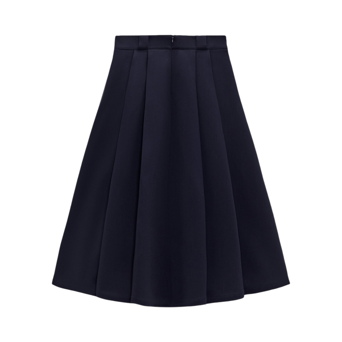 (W) 자라 울 블렌드 볼륨 스커트 네이비((W) Zara Wool Blend Volume Skirt Navy) - 2