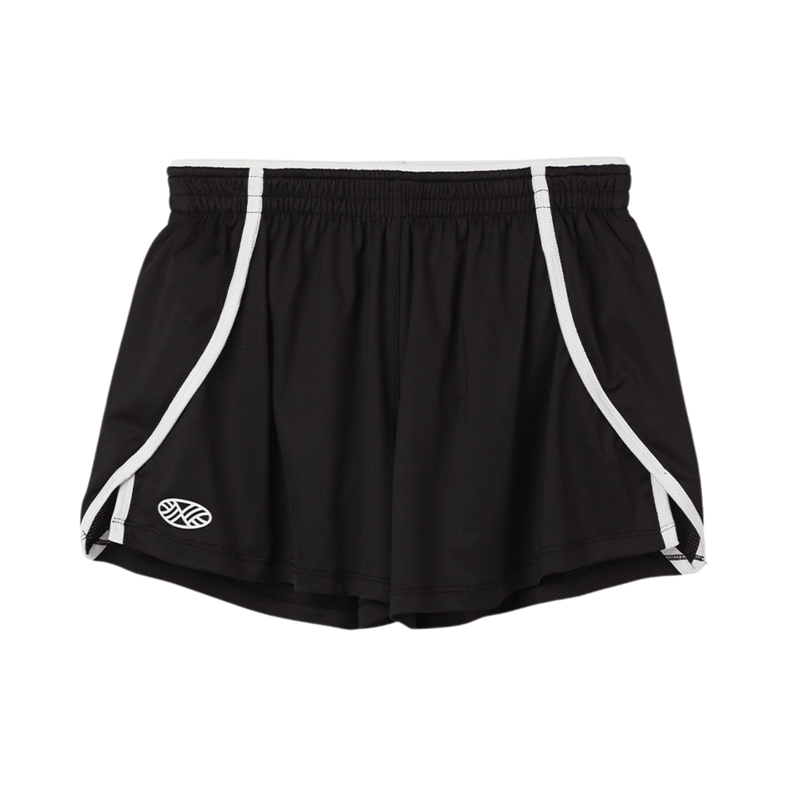 SPT-MESH-BK Menasoo Mesh Runner Soft Shorts Black