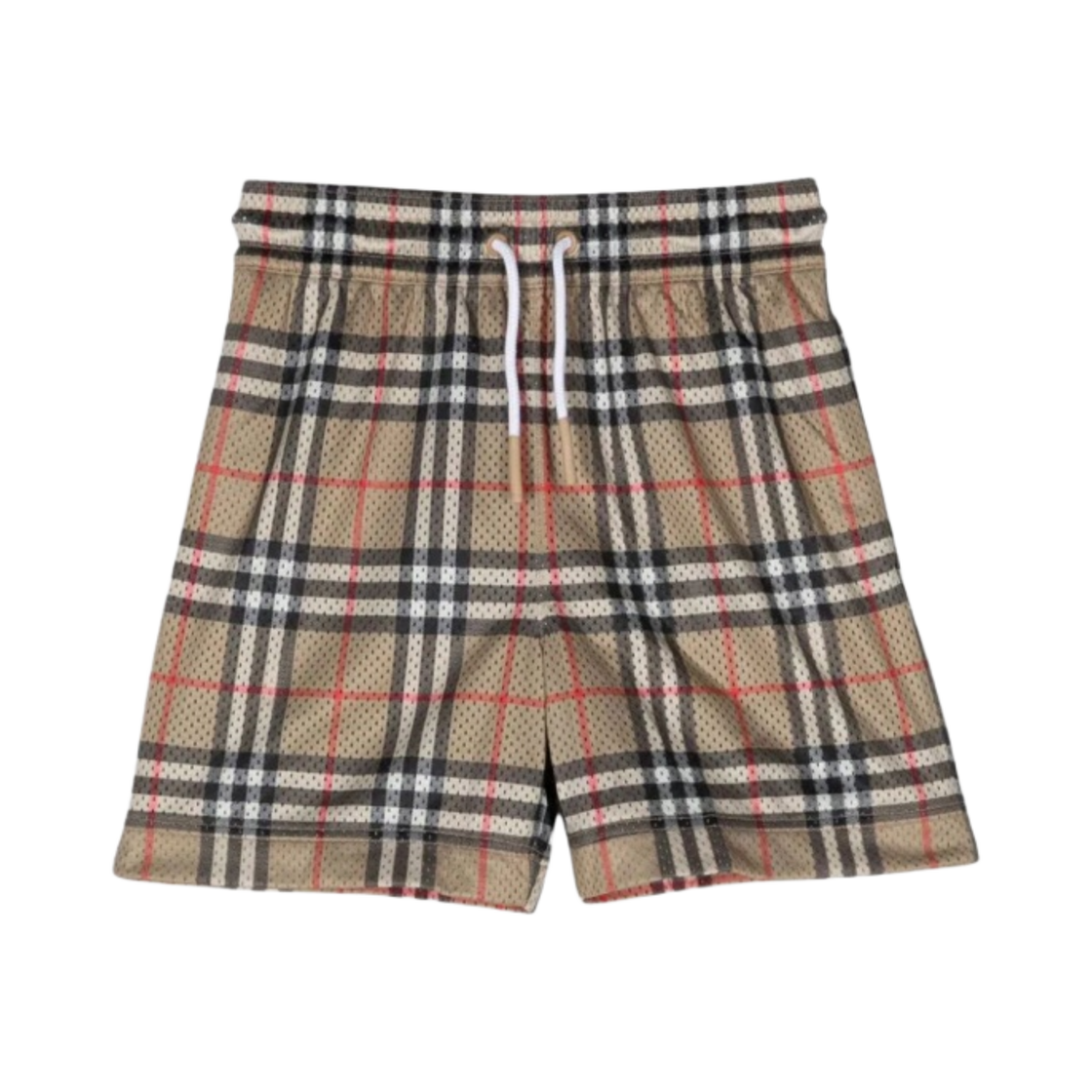 (키즈) 버버리 빈티지 체크 메쉬 쇼츠 아카이브 베이지((Kids) Burberry Vintage Check Mesh Shorts Archive Beige) - 1