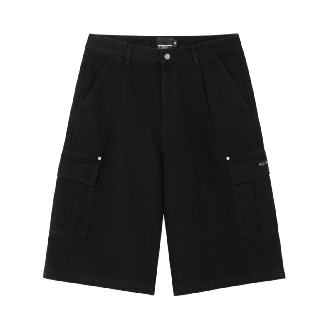 OP252UPT02BK00 Opening Project Cargo Pocket Bermuda Pant Black
