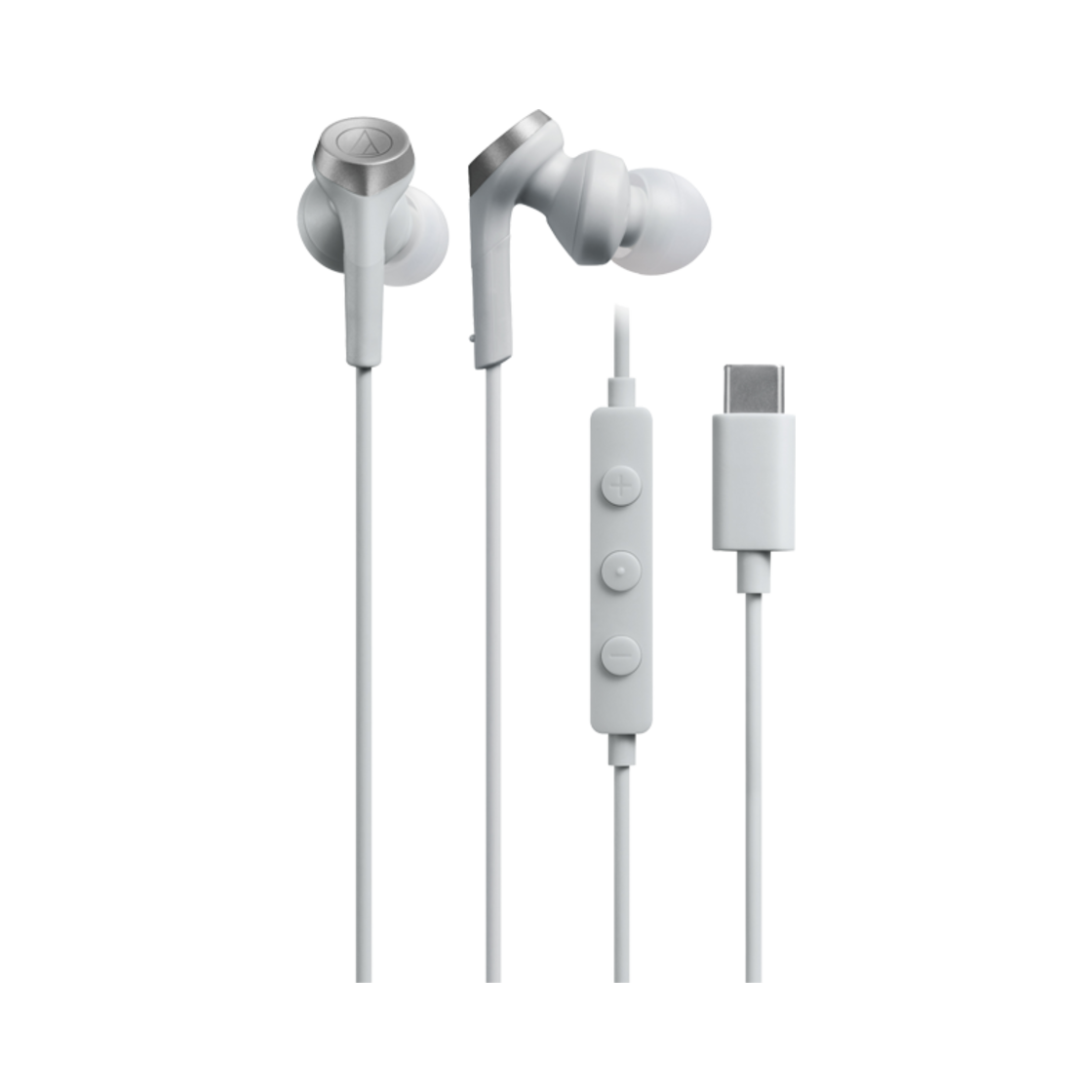 오디오테크니카 ATH-CKS330C 솔리드 베이스 HD 드라이버 C타입 인이어 이어폰 화이트(Audio-Technica ATH-CKS330C USB Type C In Ear Headphones White)