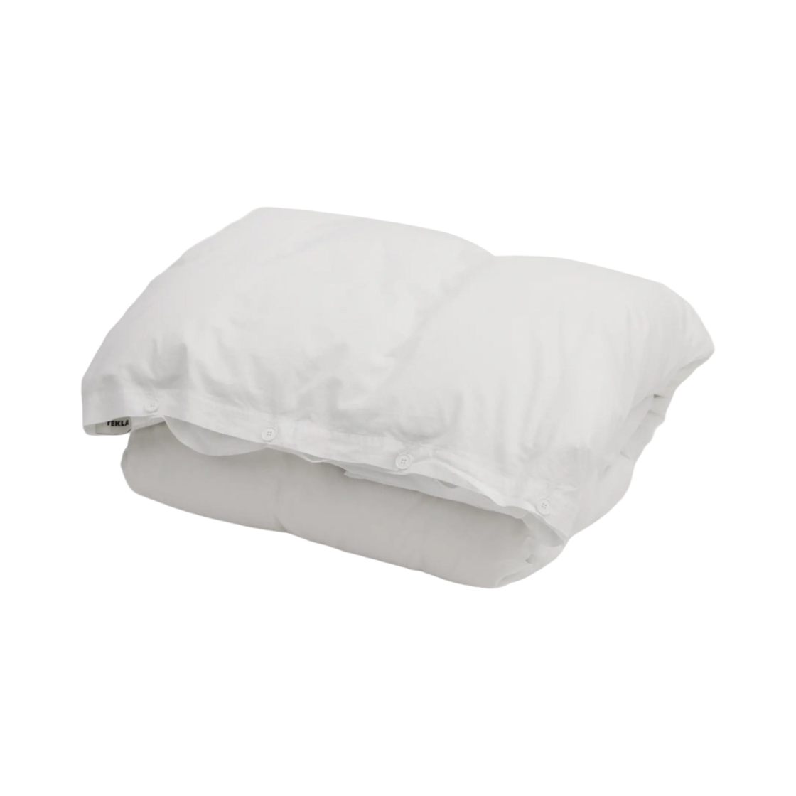 PD-BW Tekla Percale Bedding Duvet Cover Broken White