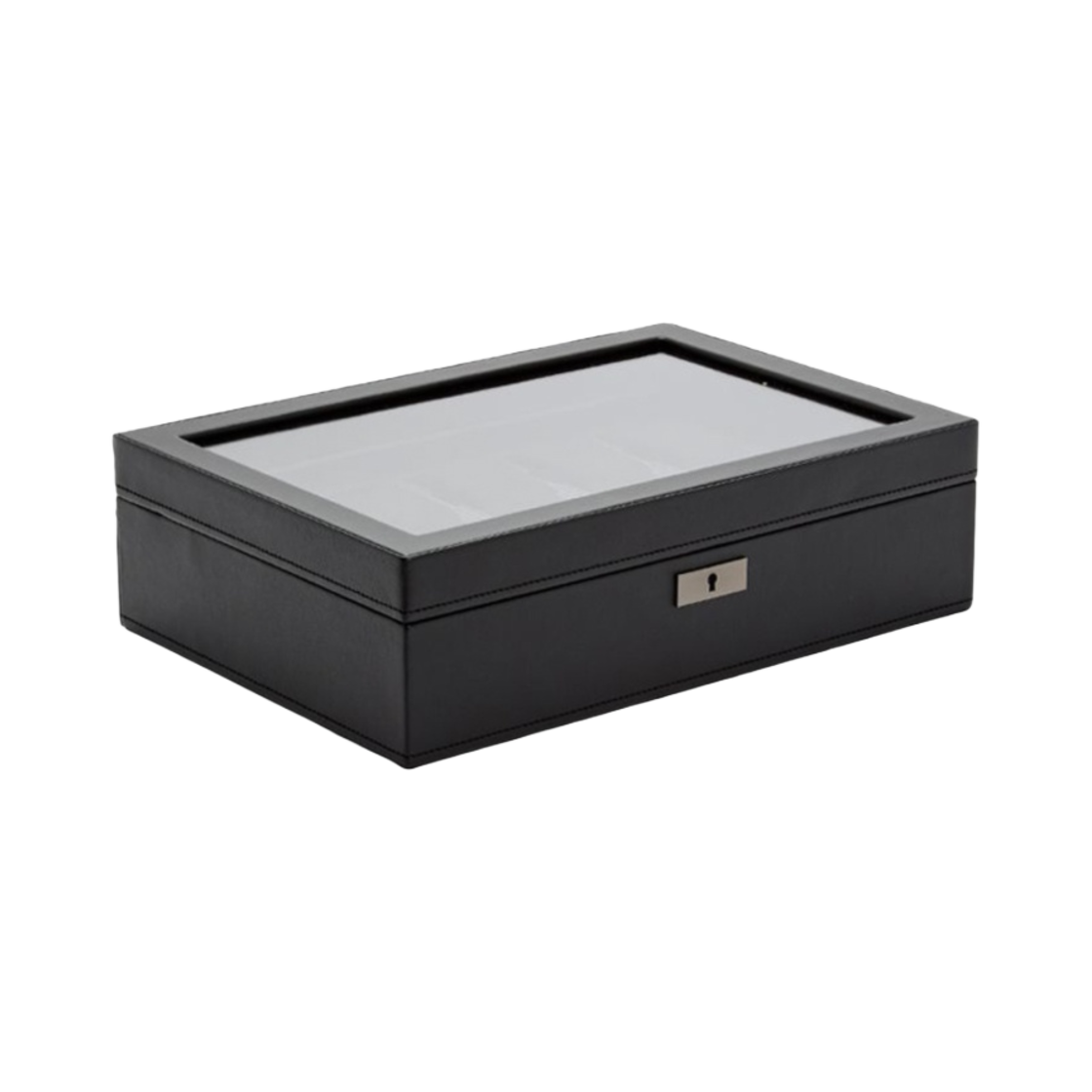 울프 1834 액시스 10 피스 워치 박스 파우더 코트 블랙(Wolf 1834 Axis 10 piece Watch Box Powder Coat Black) - 2