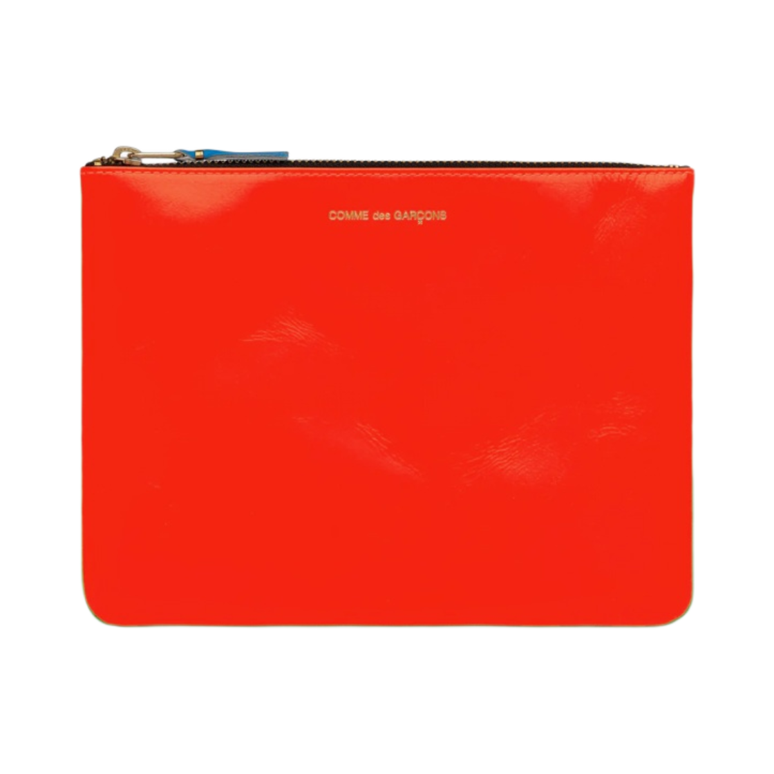 SA5100SF Comme des Garcons SA5100SF Super Fluo Wallet Green Orange
