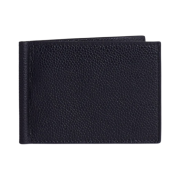 Thom Browne Pebble Grain Money Clip Wallet Black