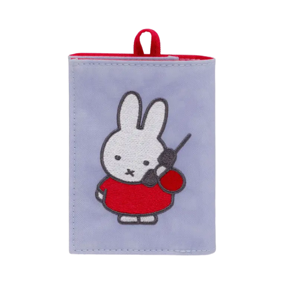 미피 x 바쿠 스냅 월렛 자수 미피(Miffy x Baggu Snap Wallet Embroidered Miffy)