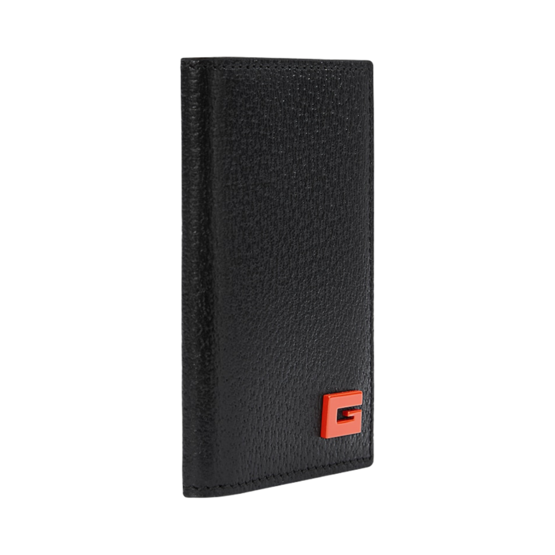 구찌 카드 케이스 지갑 G 디테일 블랙 레더(Gucci Card Case Wallet with G Detail Black Leather) - 3