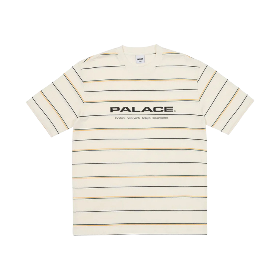 팔라스 시티 스트라이퍼 티셔츠 화이트 - 23SS(Palace City Striper T-Shirt White - 23SS) - 1