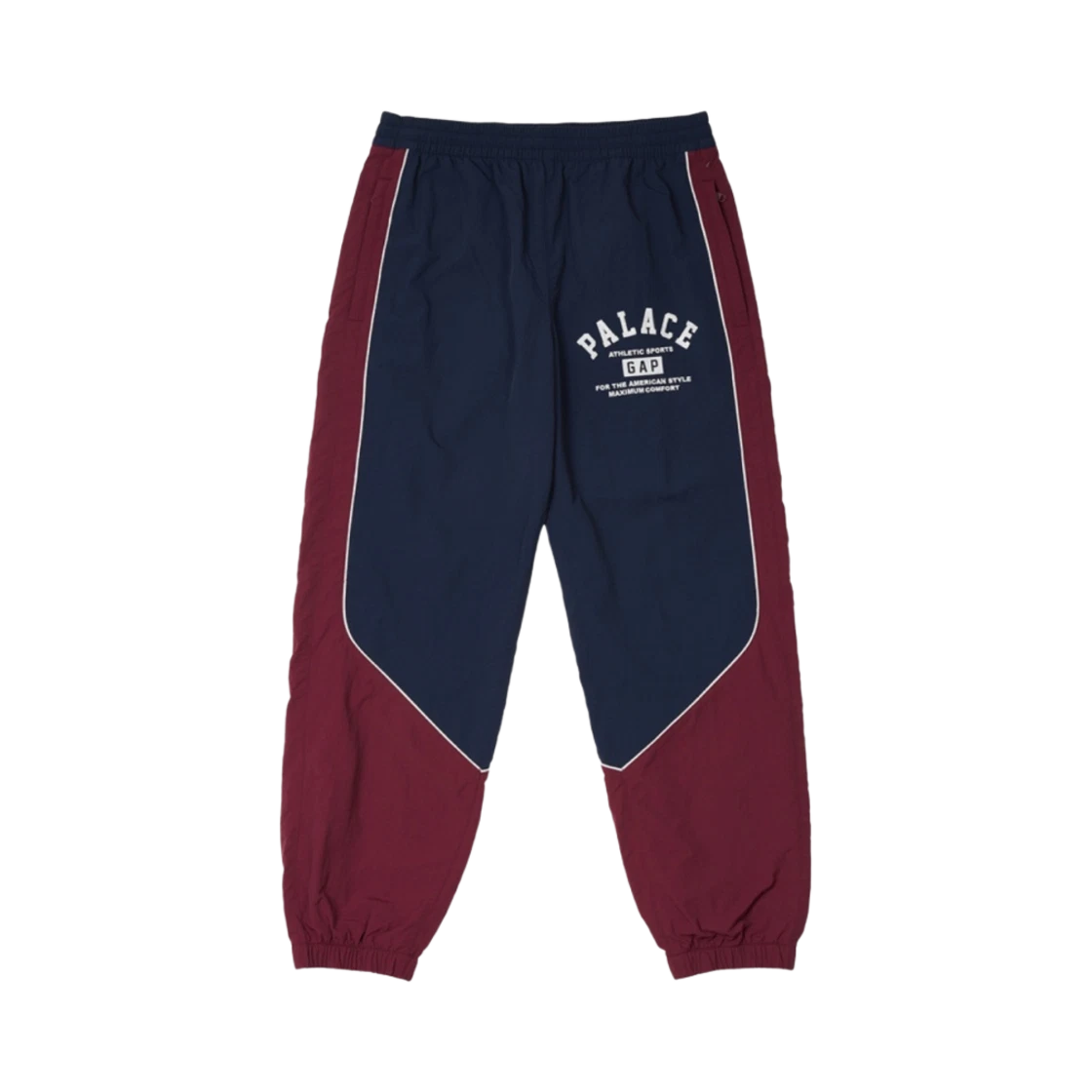 Palace Palace x Gap Nylon Track Bottom Navy Red - 24SS · S