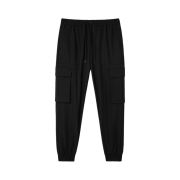 Juun.J Wool Blended Cargo Jogger Pants Black - 23FW