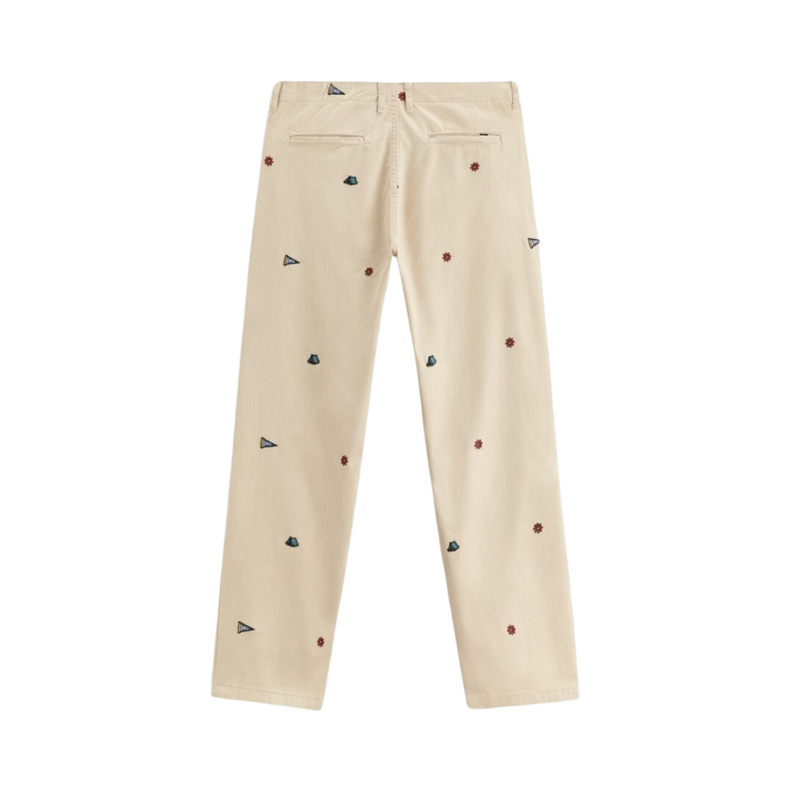 자라 콤비 패치 팬츠 베이지(Zara Combi Patch Pants Beige) - 2