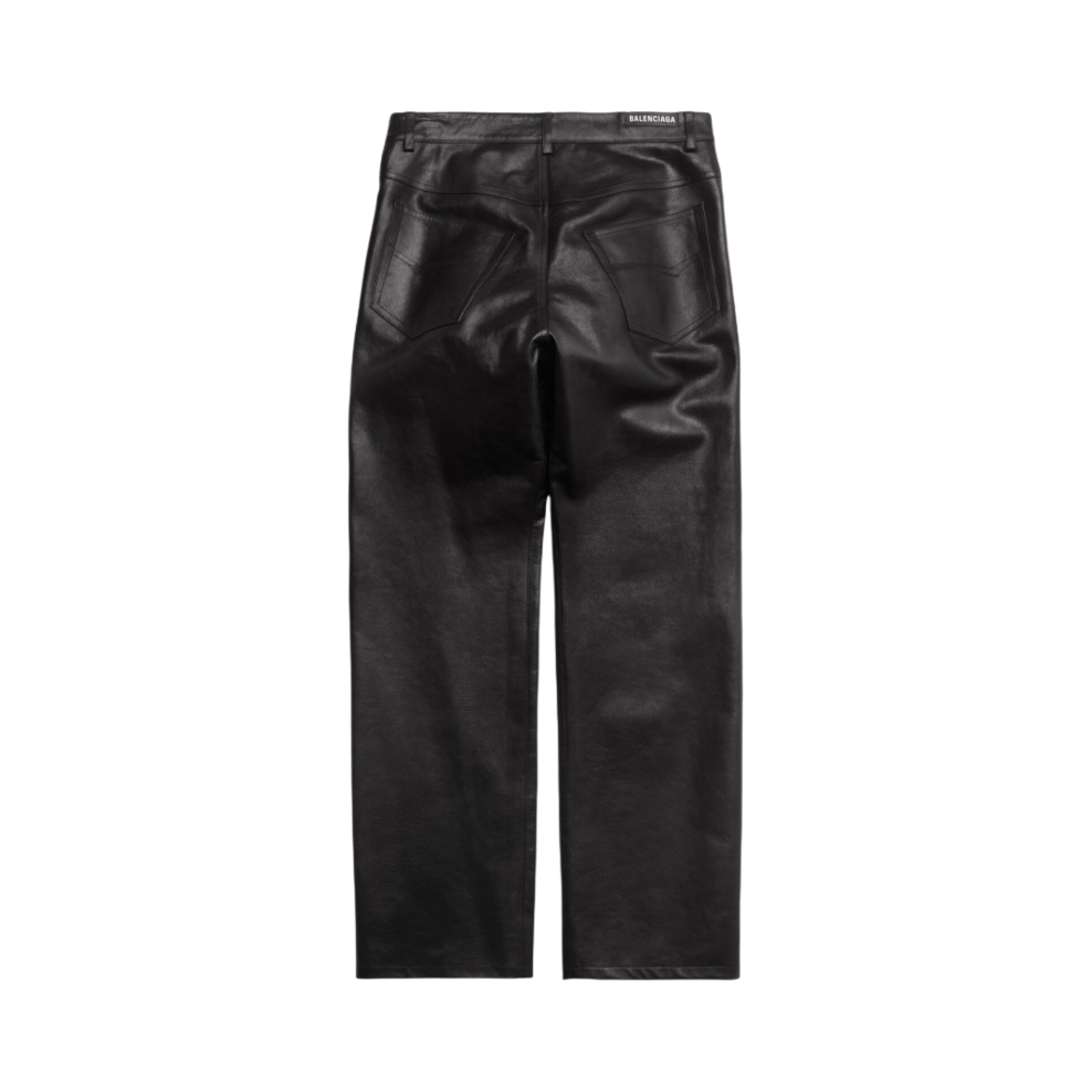 발렌시아가 미디움 핏 팬츠 블랙(Balenciaga Medium Fit Pants Black) - 2