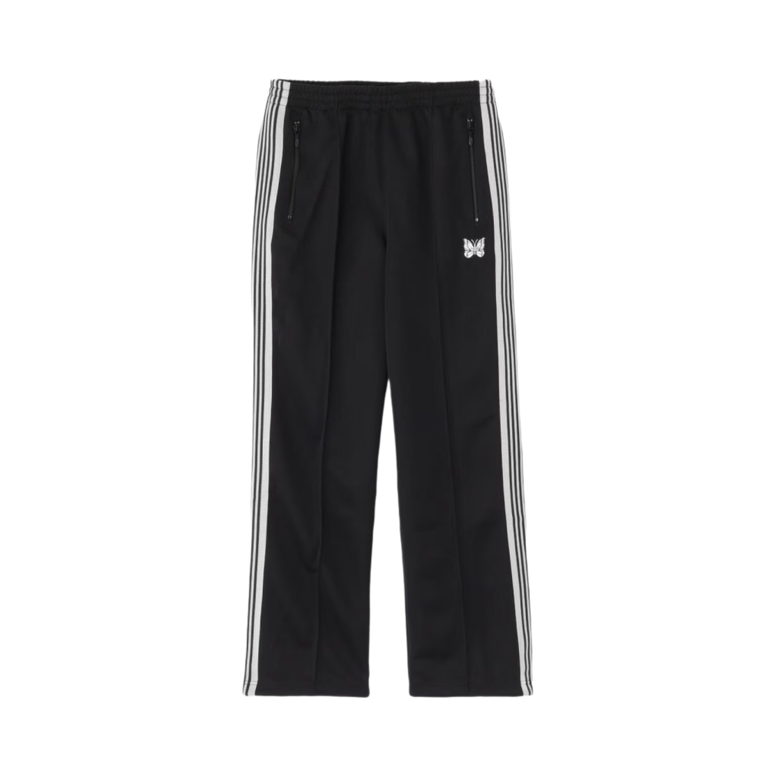 니들스 x LHP 트랙 팬츠 폴리 스무스 블랙 화이트(Needles x LHP Track Pants Poly Smooth Black White)