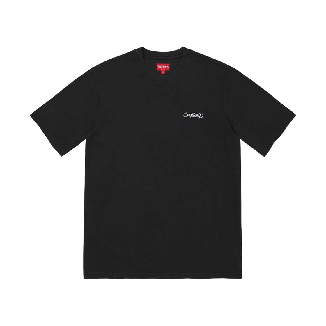 슈프림 워시드 핸드스타일 숏슬리브 탑 블랙 - 22SS(Supreme Washed Handstyle S/S Top Black - 22SS) - 1