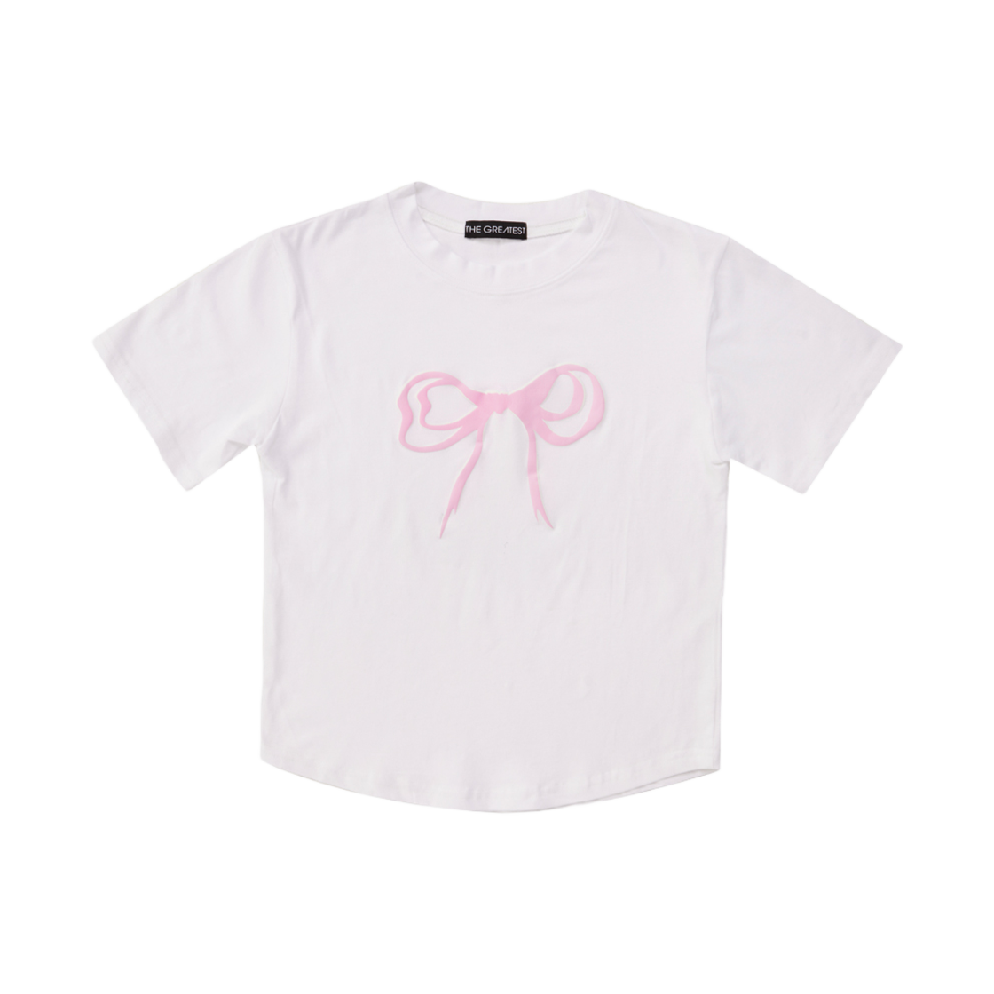 더그레이티스트 리본 티 화이트(The Greatest Ribbon Tee White) - 1