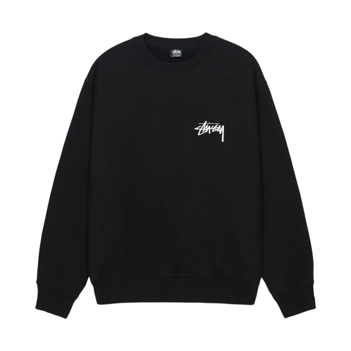 스투시 클래식 닷 크루넥 블랙(Stussy Classic Dot Crew Black) - 2