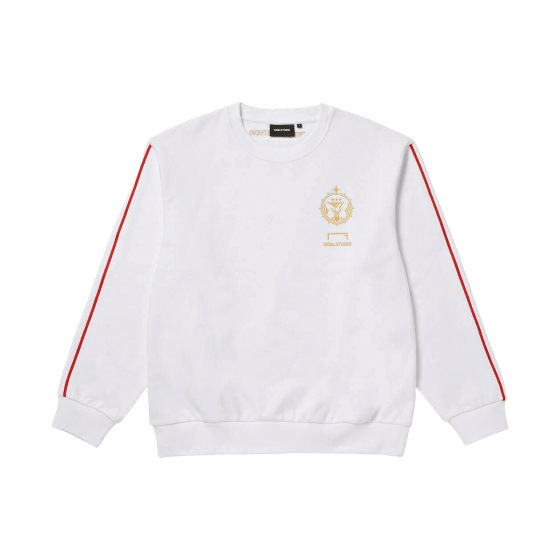 티원 2023 유니폼 월드 스웨트셔츠 화이트(T1 2023 Uniform Worlds Sweatshirt White)