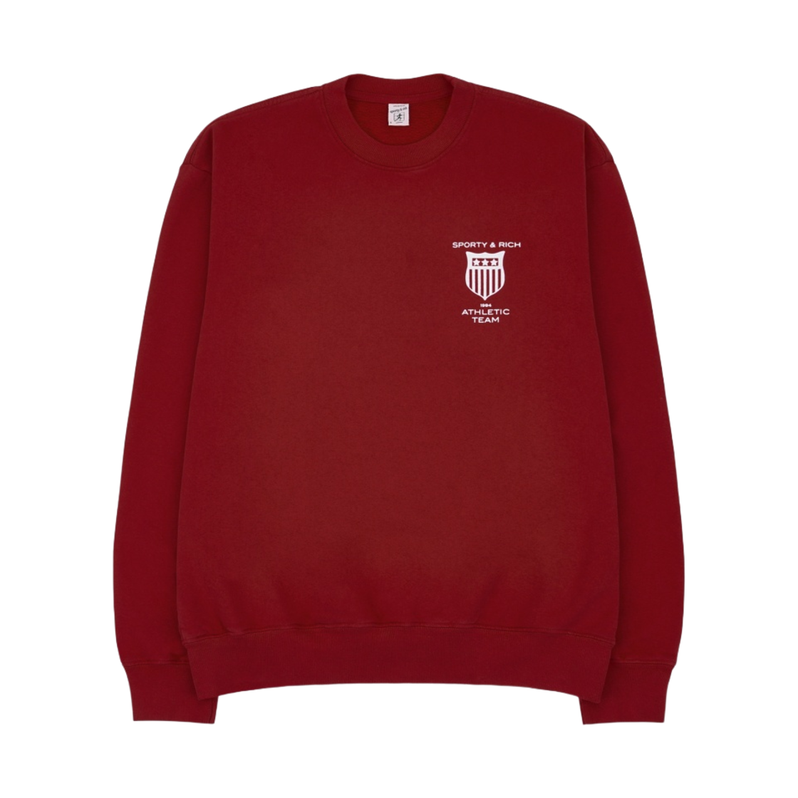 스포티 앤 리치 애슬레틱 팀 크루넥 루비(Sporty & Rich Athletic Team Crewneck Ruby) - 1