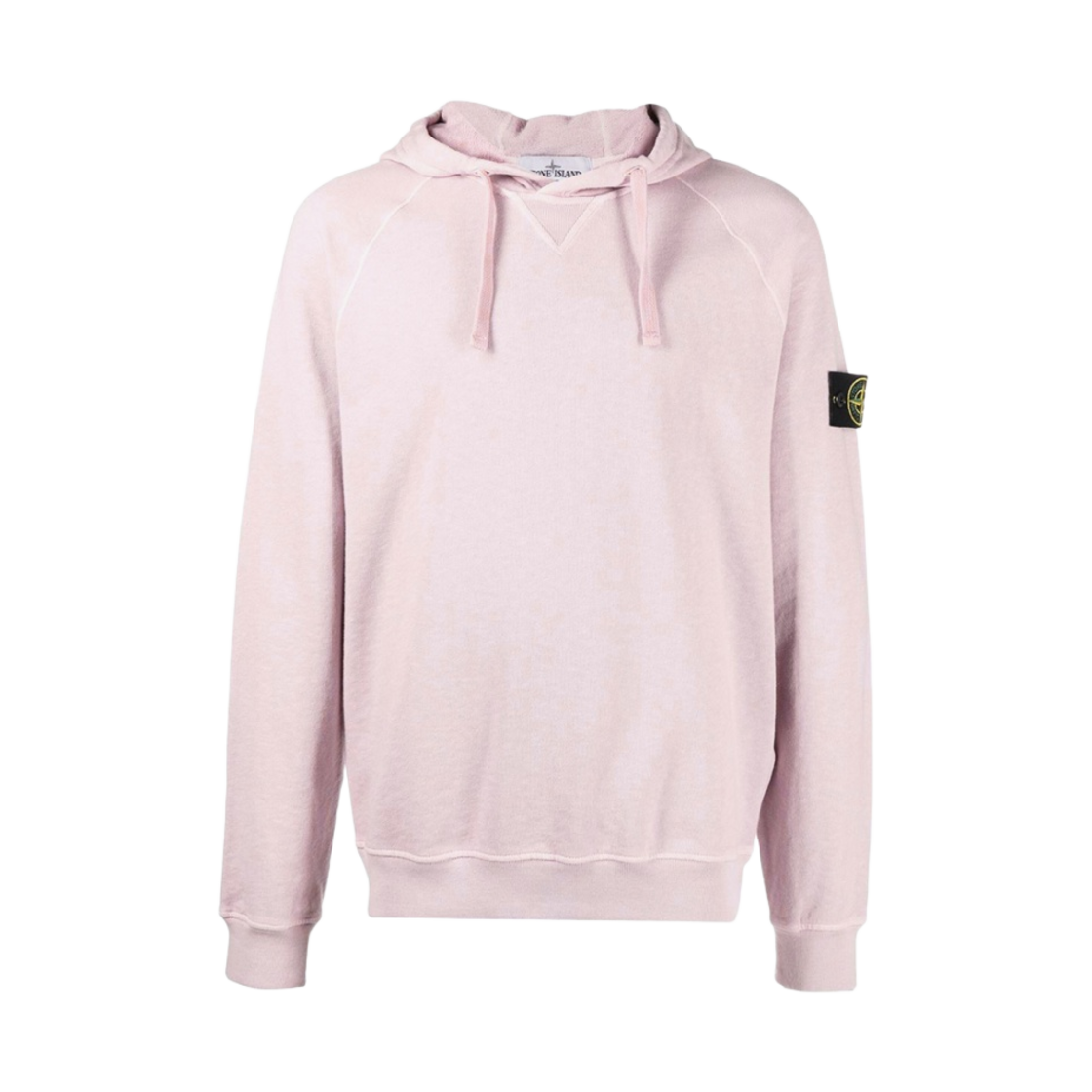 스톤 아일랜드 62160 말파일 플리스 가먼트 다이드 후드 스웨트셔츠 핑크 - 22SS(Stone Island 62160 Malfile Fleece Garment Dyed Hooded Sweatshirt Pink - 22SS) - 1