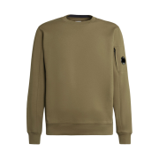 C.P. Company Diagonal Raised Fleece Sweatshirt Butternut Brown - 23FW