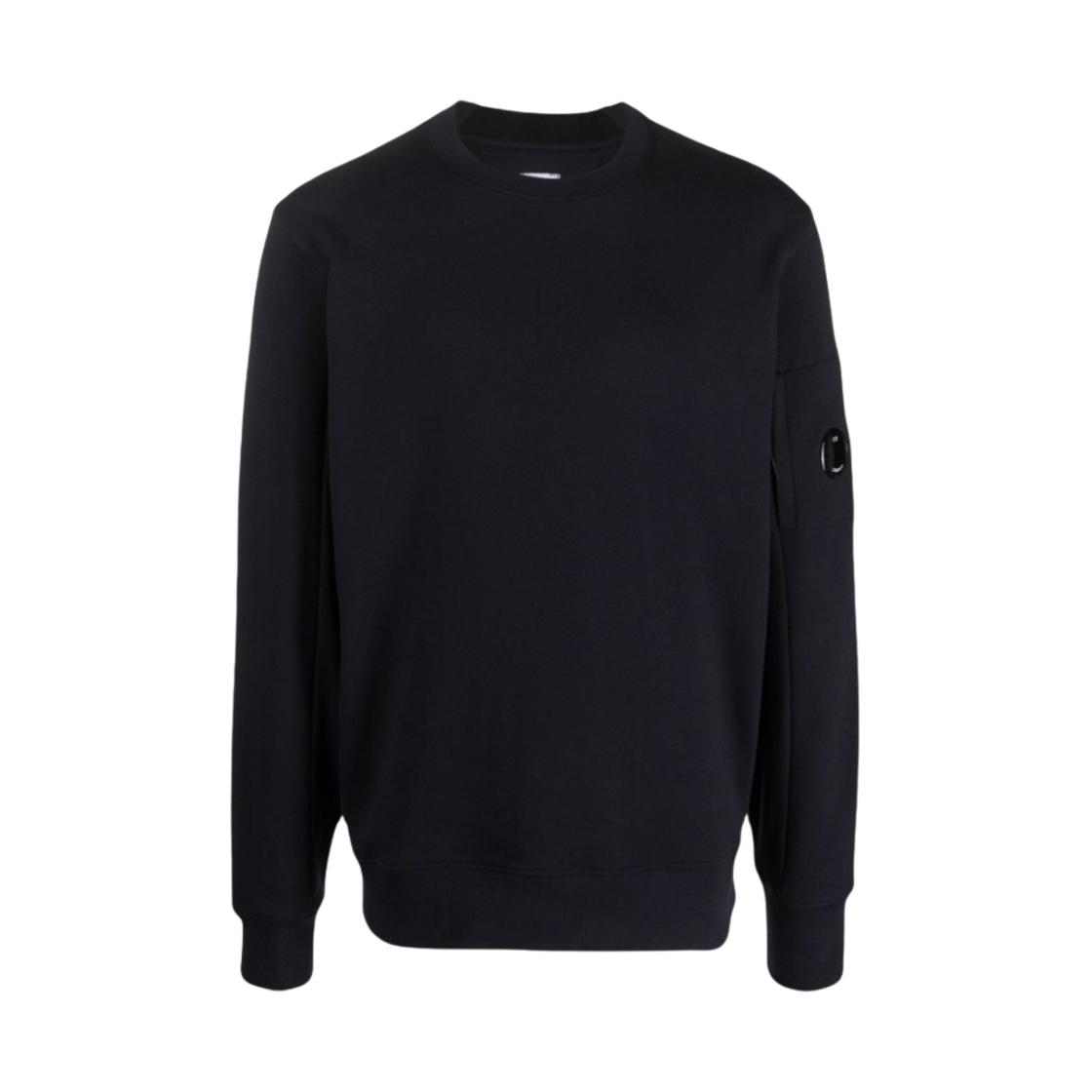 15CMSS022A005086W888 C.P. Company Diagonal Raised Fleece Sweatshirt Navy - 23FW