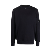 C.P. Company Diagonal Raised Fleece Sweatshirt Navy - 23FW