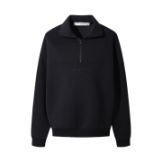 Iro Lutece Oversized Painting Embroidered Logo Sweatshirt Grey