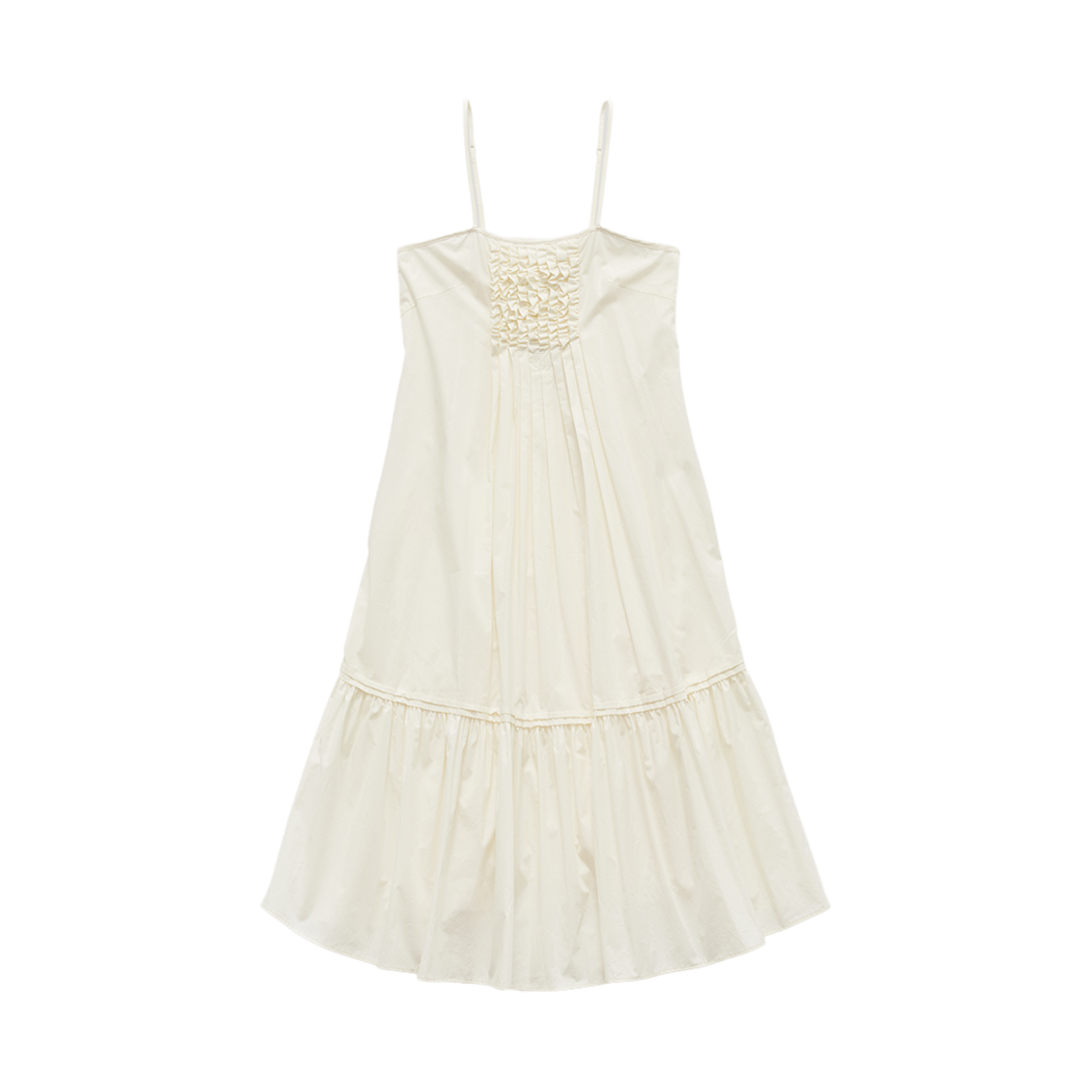 파르벵 젬 셔링 드레스 버터(FARVEN Jem Shirring Dress Butter)