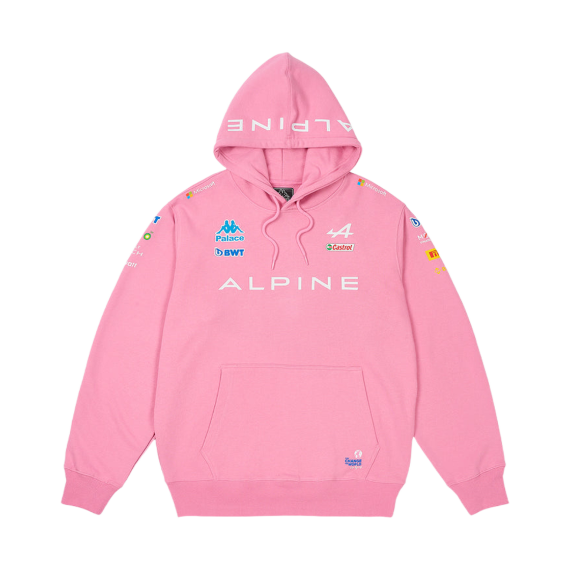 팔라스 x 카파 포 알파인 후드 핑크 - 23FW(Palace x Kappa For Alpine Hood Pink - 23FW) - 2