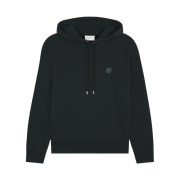 Maison Kitsune Bold Fox Head Patch Oversize Hoodie Black
