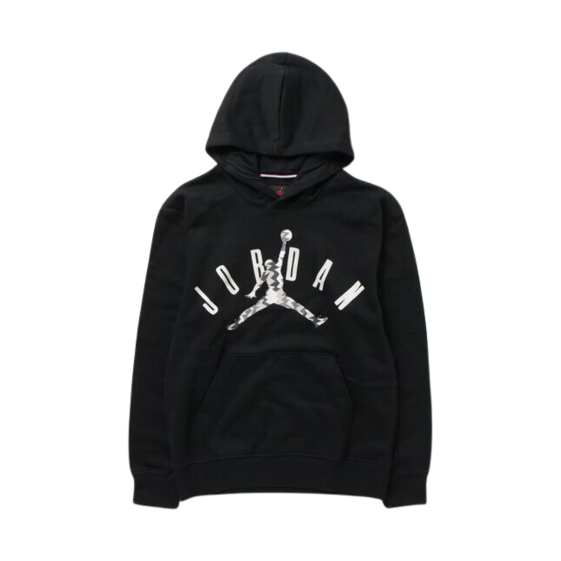 FD7416-010 Jordan Flight MVP Fleece Pullover Hoodie Black - Asia