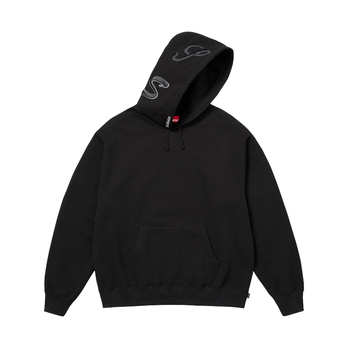 슈프림 멀티 S 로고 후드 스웨트셔츠 블랙 - 25SS(Supreme Multi S Logo Hooded Sweatshirt Black - 25SS) - 2