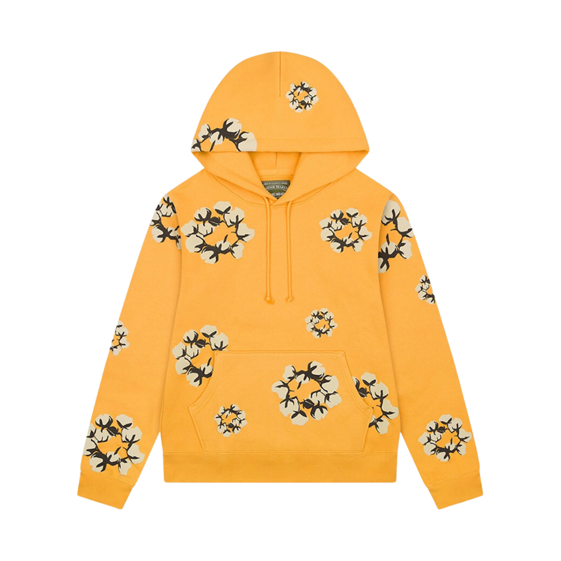 - Denim Tears x Cactus Plant Flea Market Wreath Hoodie Yellow