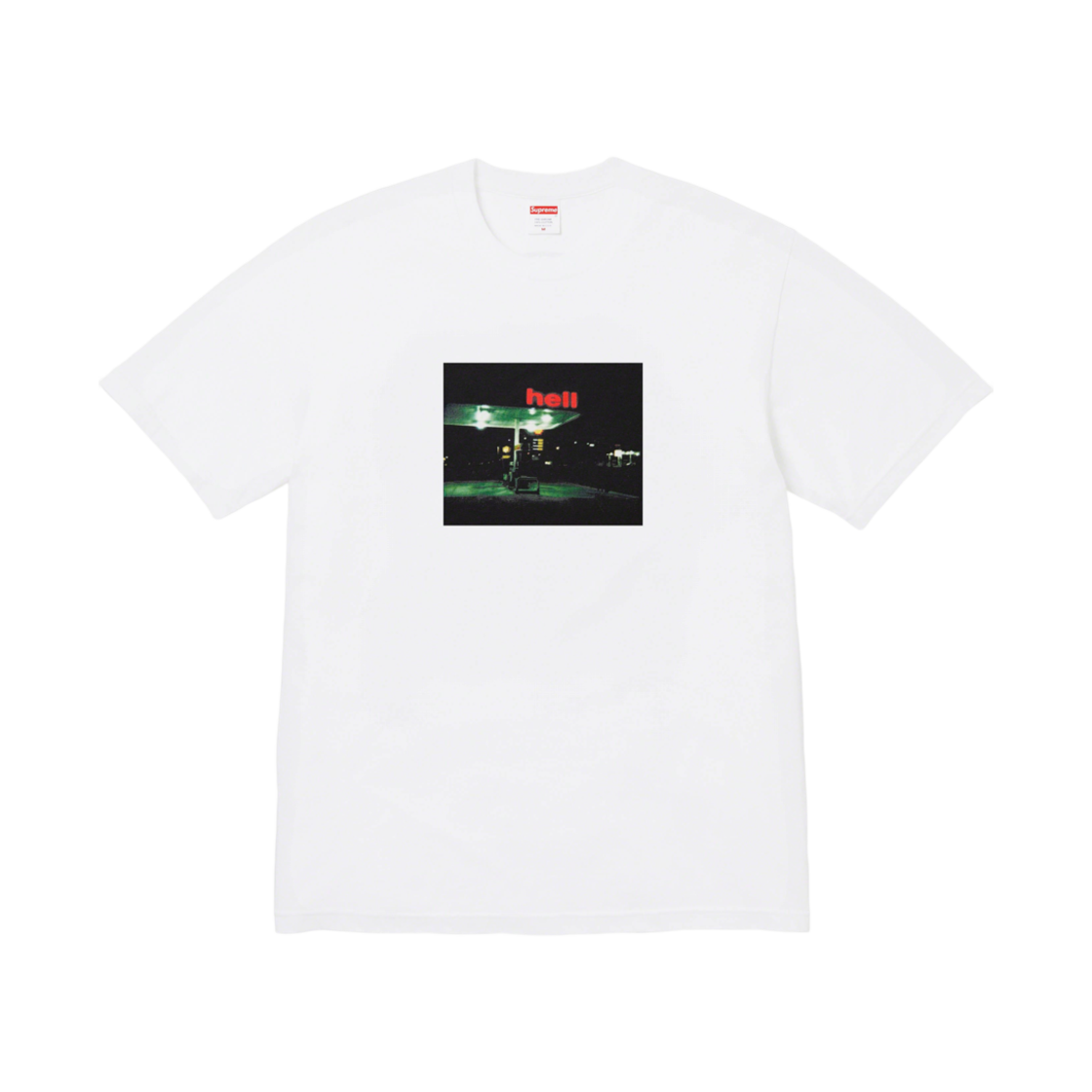 슈프림 헬 티셔츠 화이트 - 23FW(Supreme Hell T-Shirt White - 23FW)