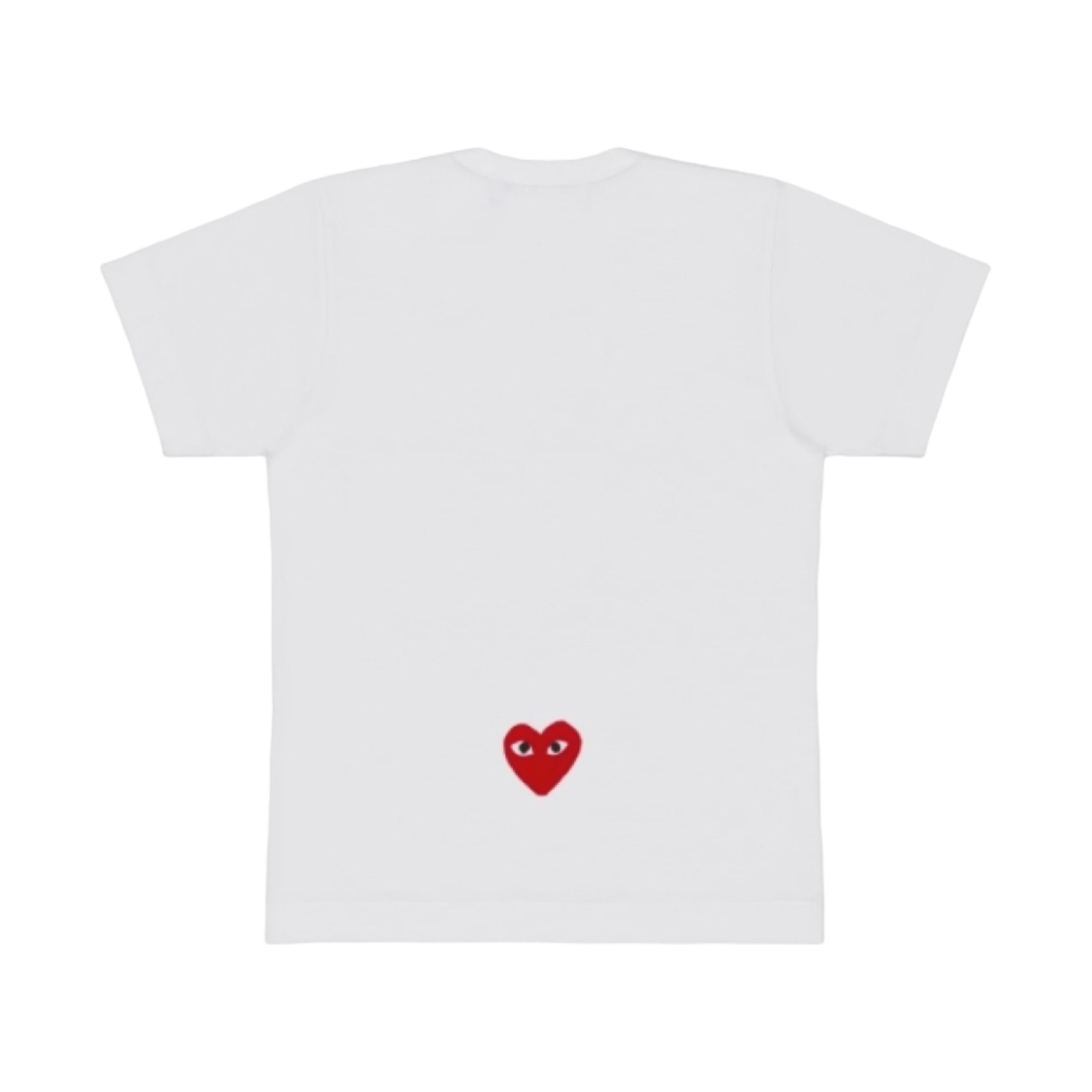 플레이 꼼데가르송 x CDG 티셔츠 화이트(Play Comme des Garcons x CDG T-Shirt White) - 2