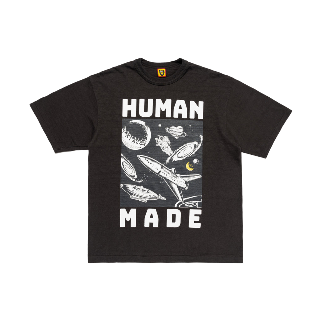휴먼 메이드 그래픽 티셔츠 #14 블랙