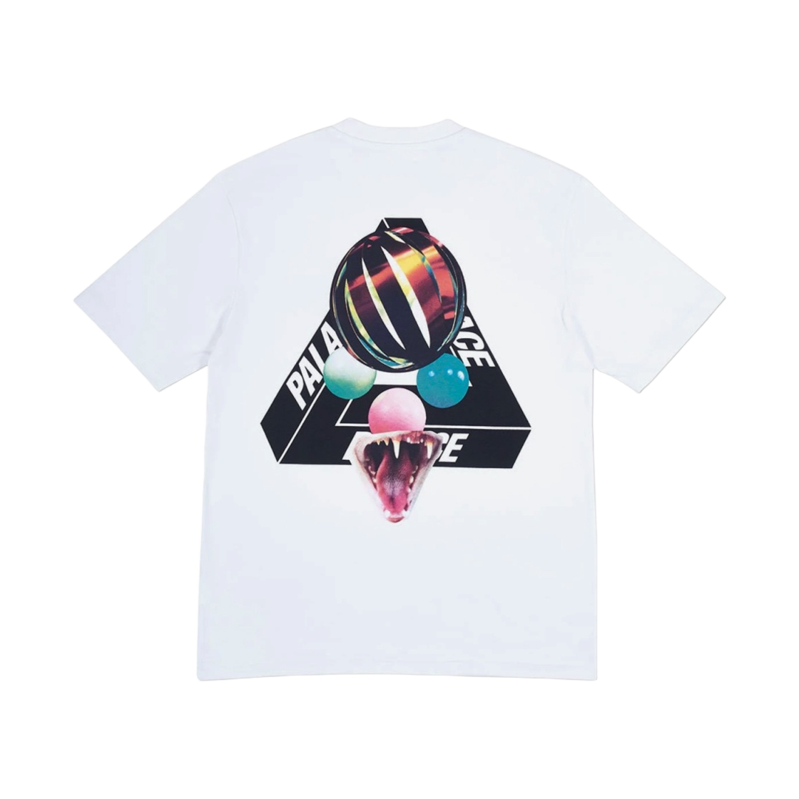 - Palace Sans Ferg T-Shirt White - 18SS