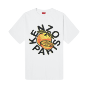Kenzo Big Orange Classic T-Shirt Off White