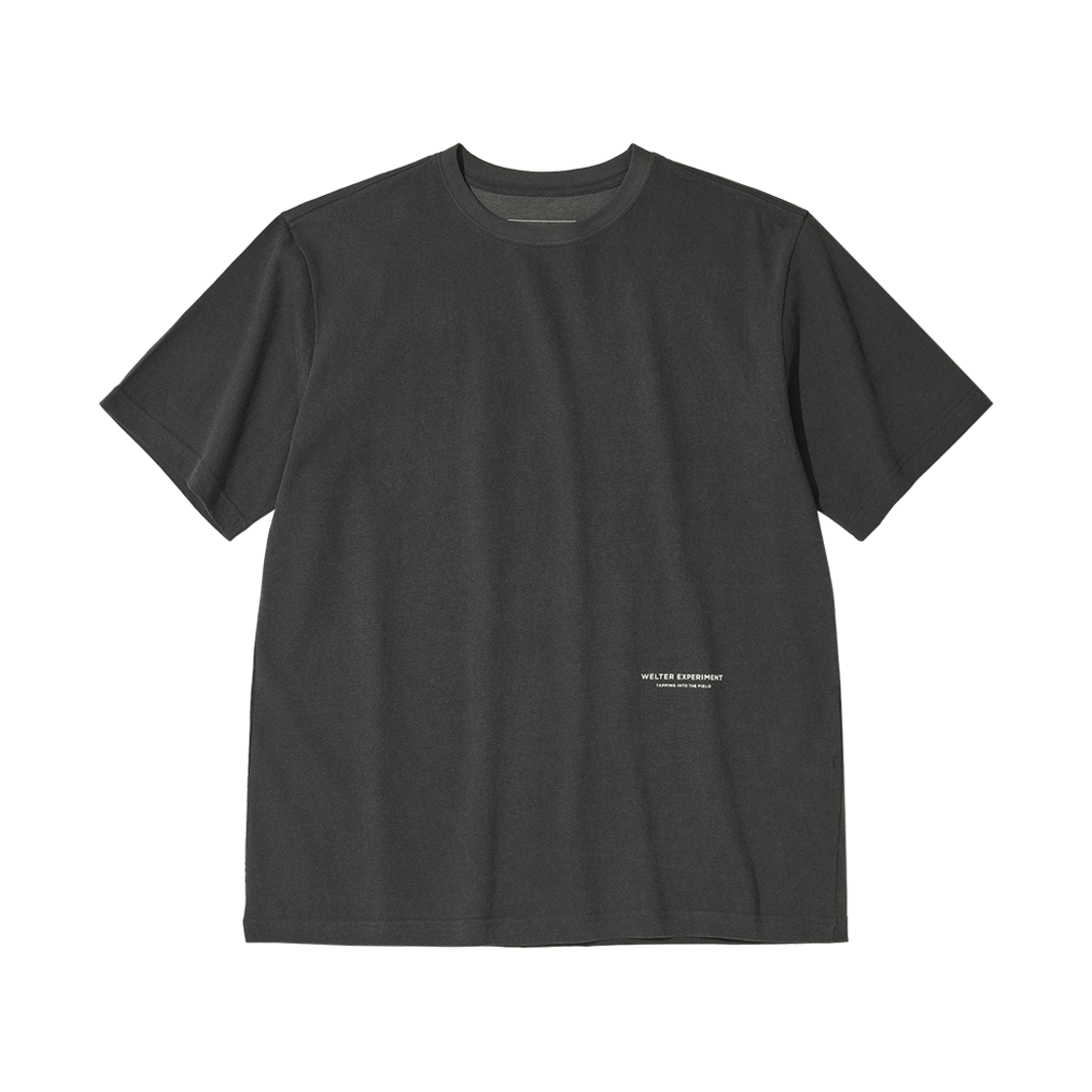 WBEUTS002CH Welter Experiment Tree Ring T-Shirt Charcoal
